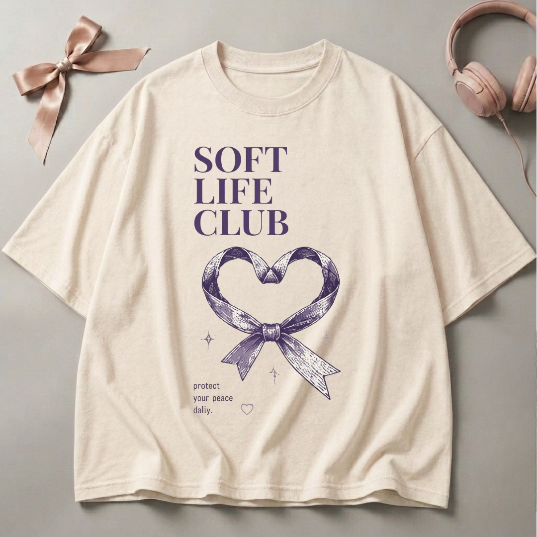 Soft Life Club Oversized T-Shirt
