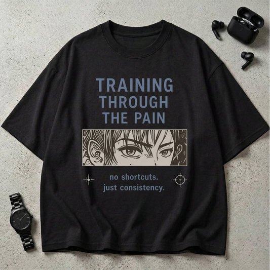 Training Through The Pain Oversized T-Shirt