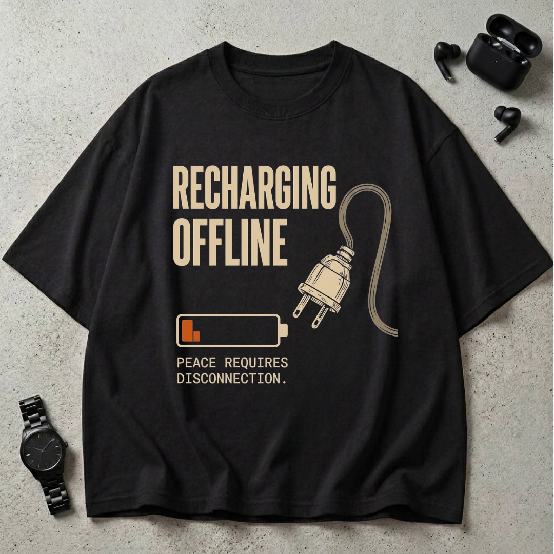 Recharging Offline Oversized T-Shirt