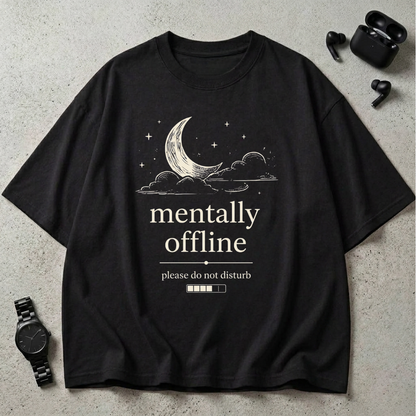 Mentally Offline Oversized T-Shirt