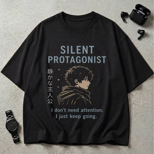 Silent Protagonist Oversized T-Shirt