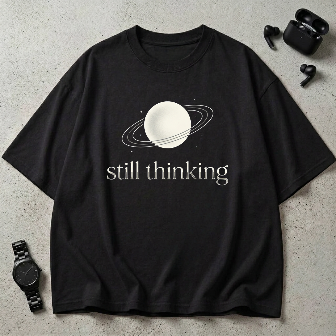 Still Thinking Oversized T-Shirt