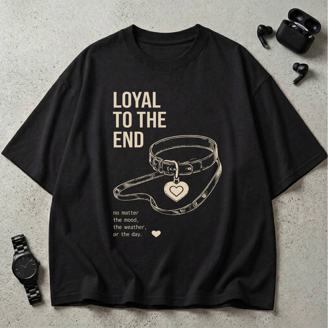 Loyal To The End Oversized T-Shirt