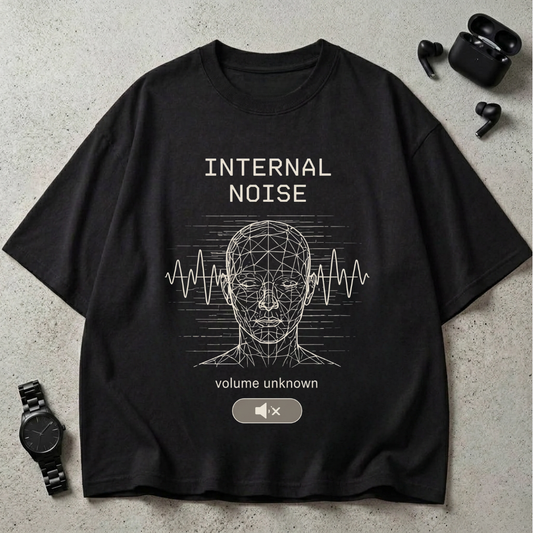 Internal Noise GSM 240 Oversized T-Shirt