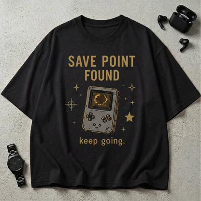 Save Point Found Oversized T-Shirt