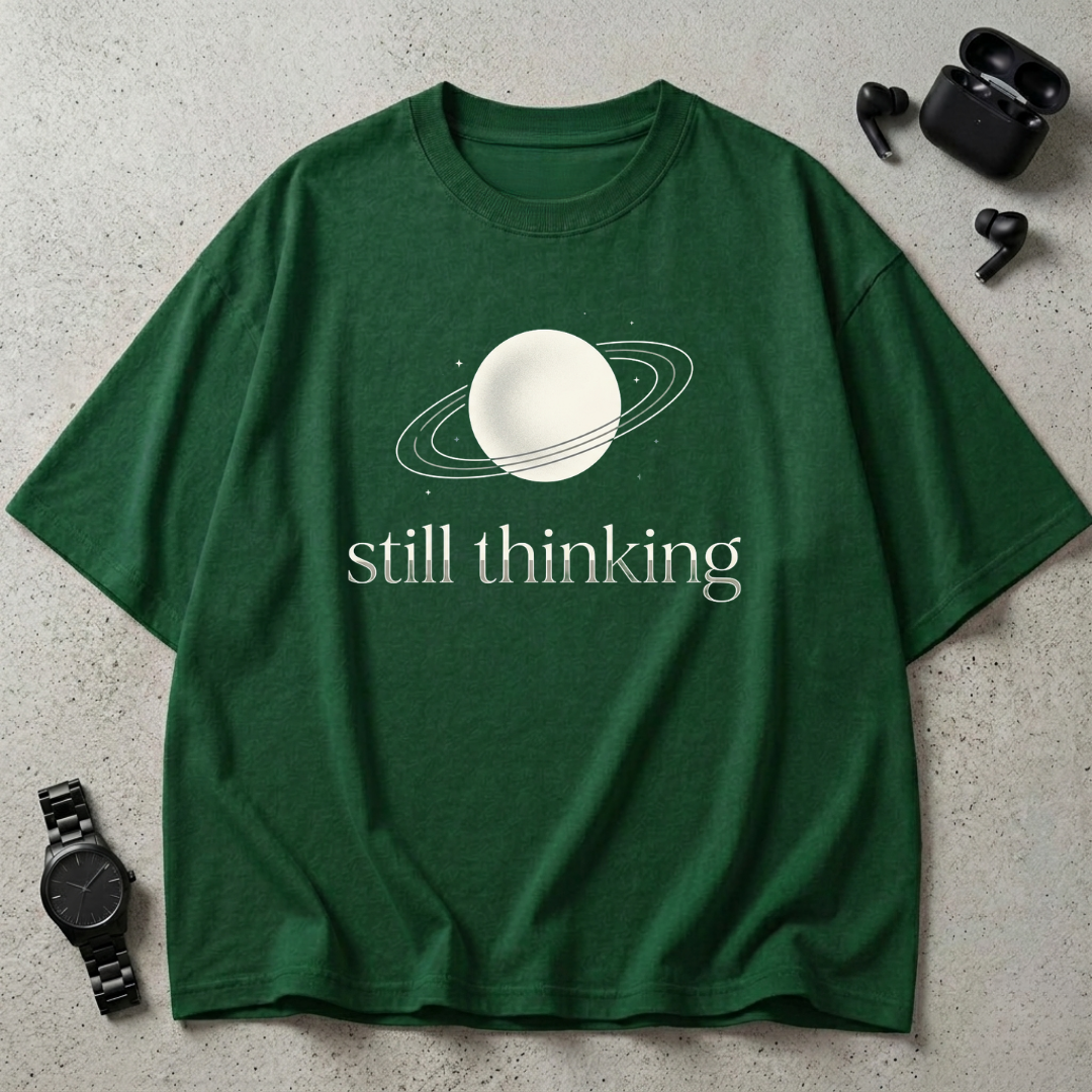 Still Thinking Oversized T-Shirt