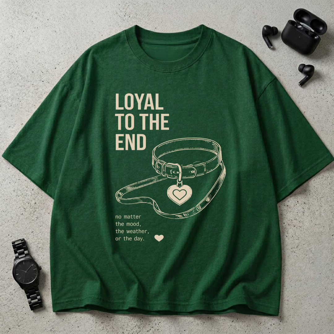 Loyal To The End Oversized T-Shirt