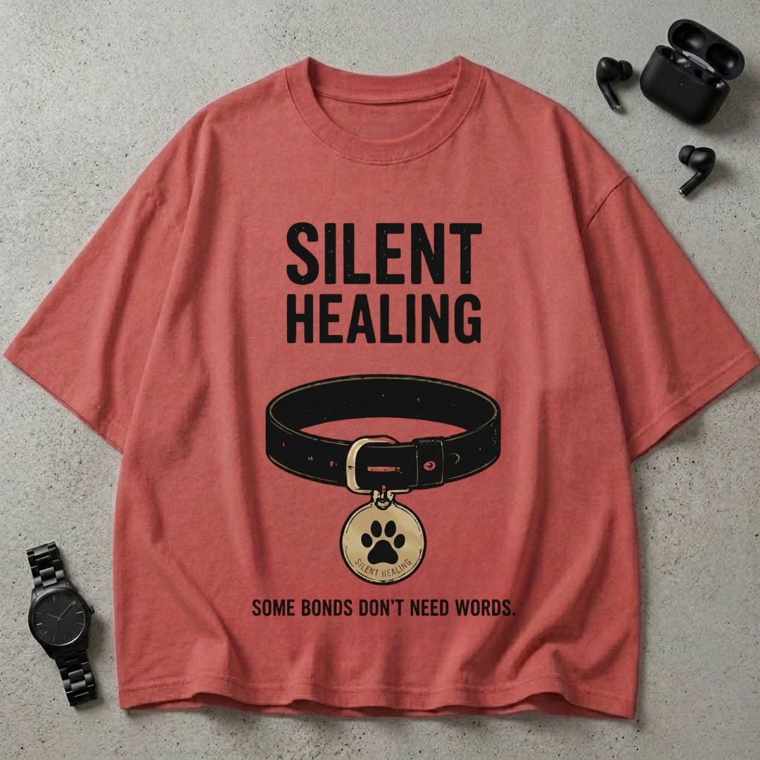Silent Healing 240 GSM Oversized T-Shirt