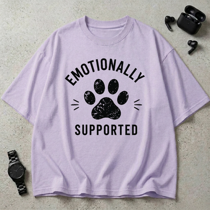 Emotionally Supported Oversized T-Shirt