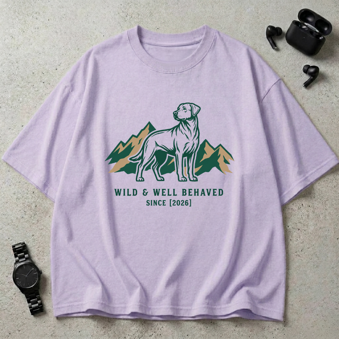 Wild & Well Behaved Oversized T-Shirt