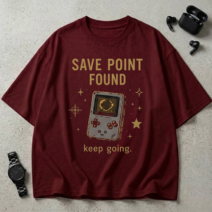 Save Point Found Oversized T-Shirt