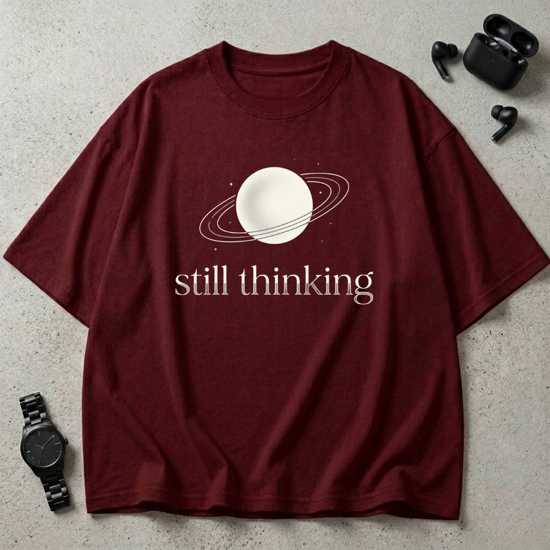Still Thinking Oversized T-Shirt