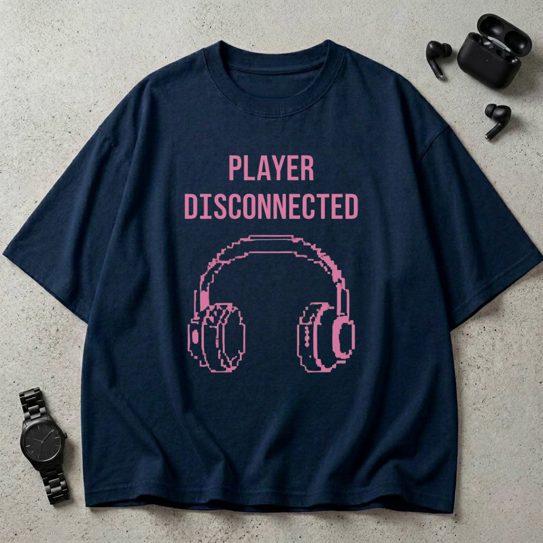 Player Disconnected Oversized T-Shirt