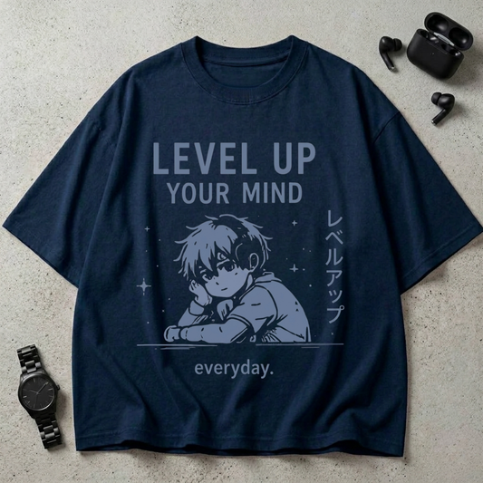 Level Up Your Mind Oversized T-Shirt