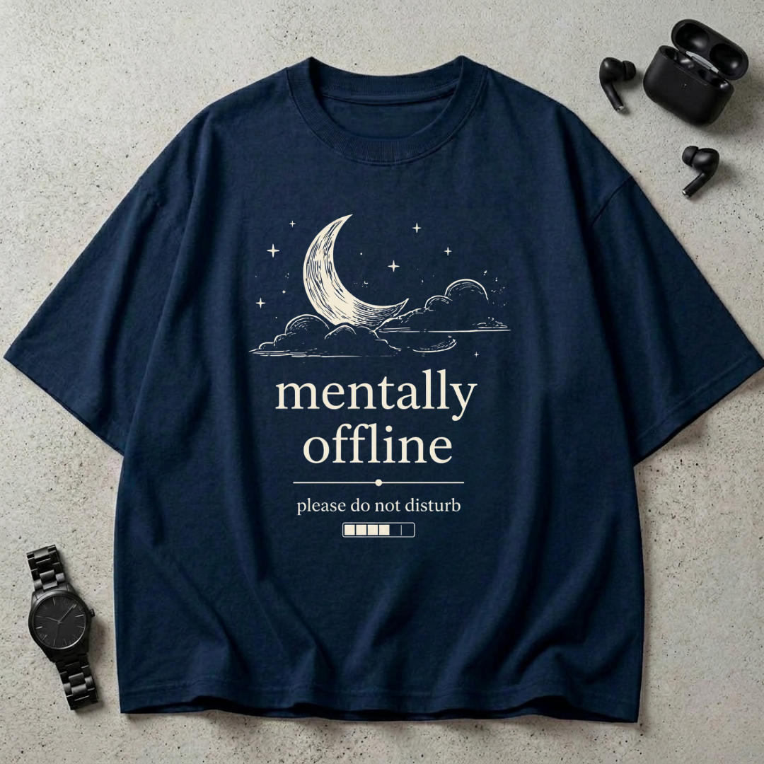 Mentally Offline Oversized T-Shirt