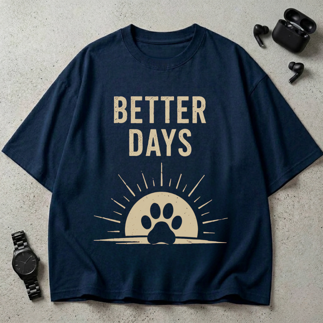 Better Days 240 GSM Oversized T-Shirt