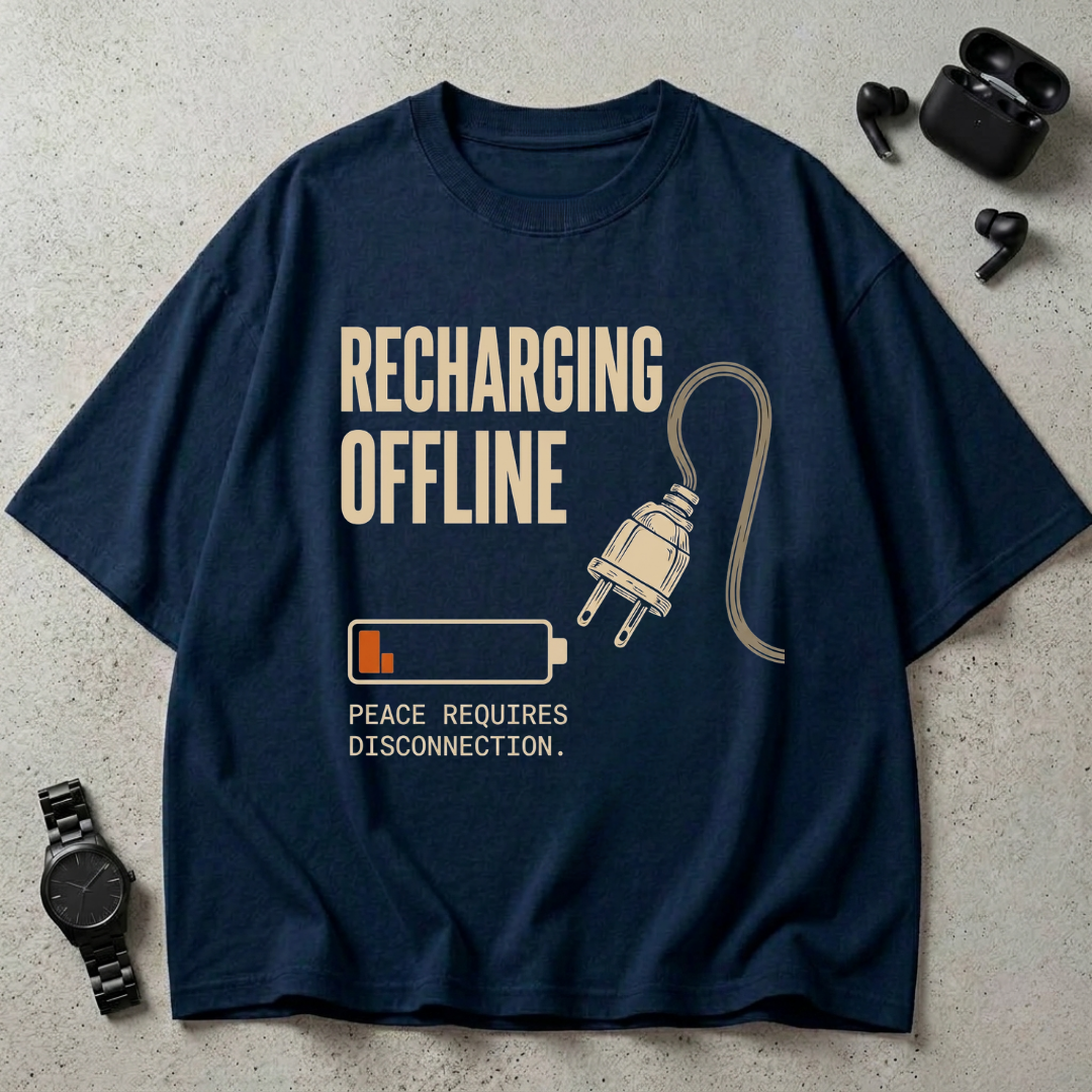 Recharging Offline Oversized T-Shirt
