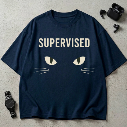 Supervised 240 GSM Oversized T-Shirt