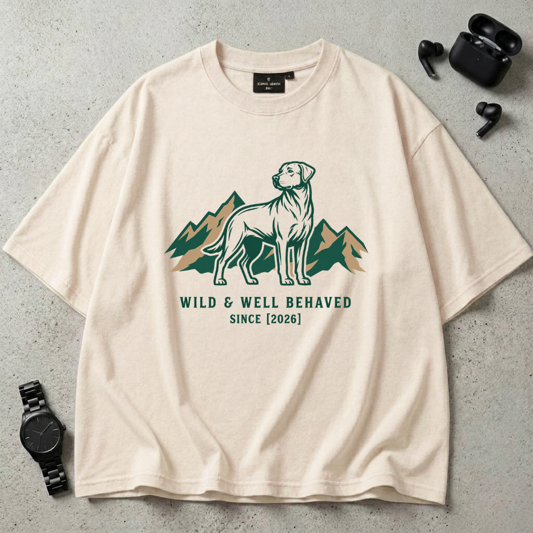 Wild & Well Behaved Oversized T-Shirt