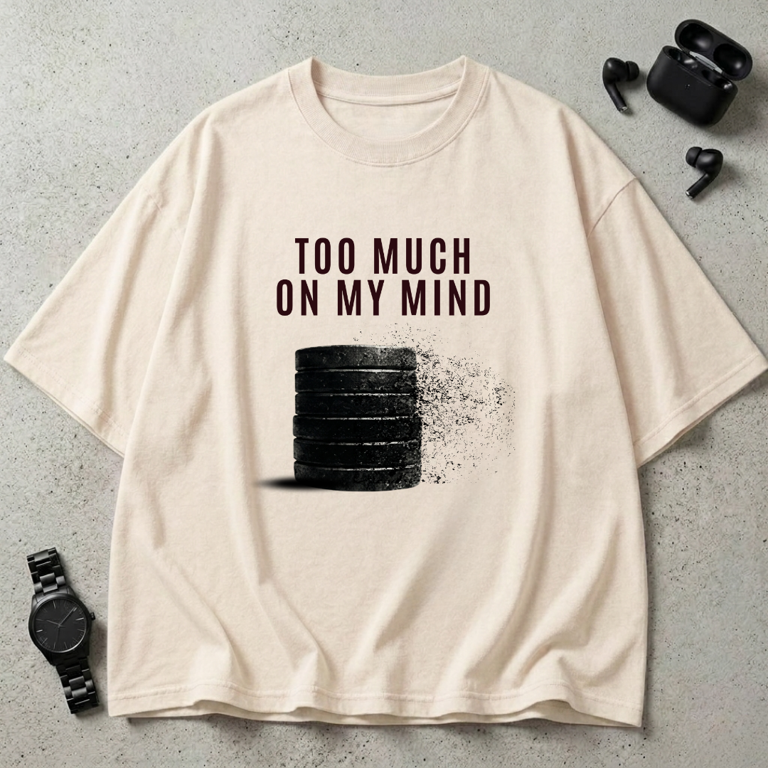 Too Much On My Mind Oversized T-Shirt