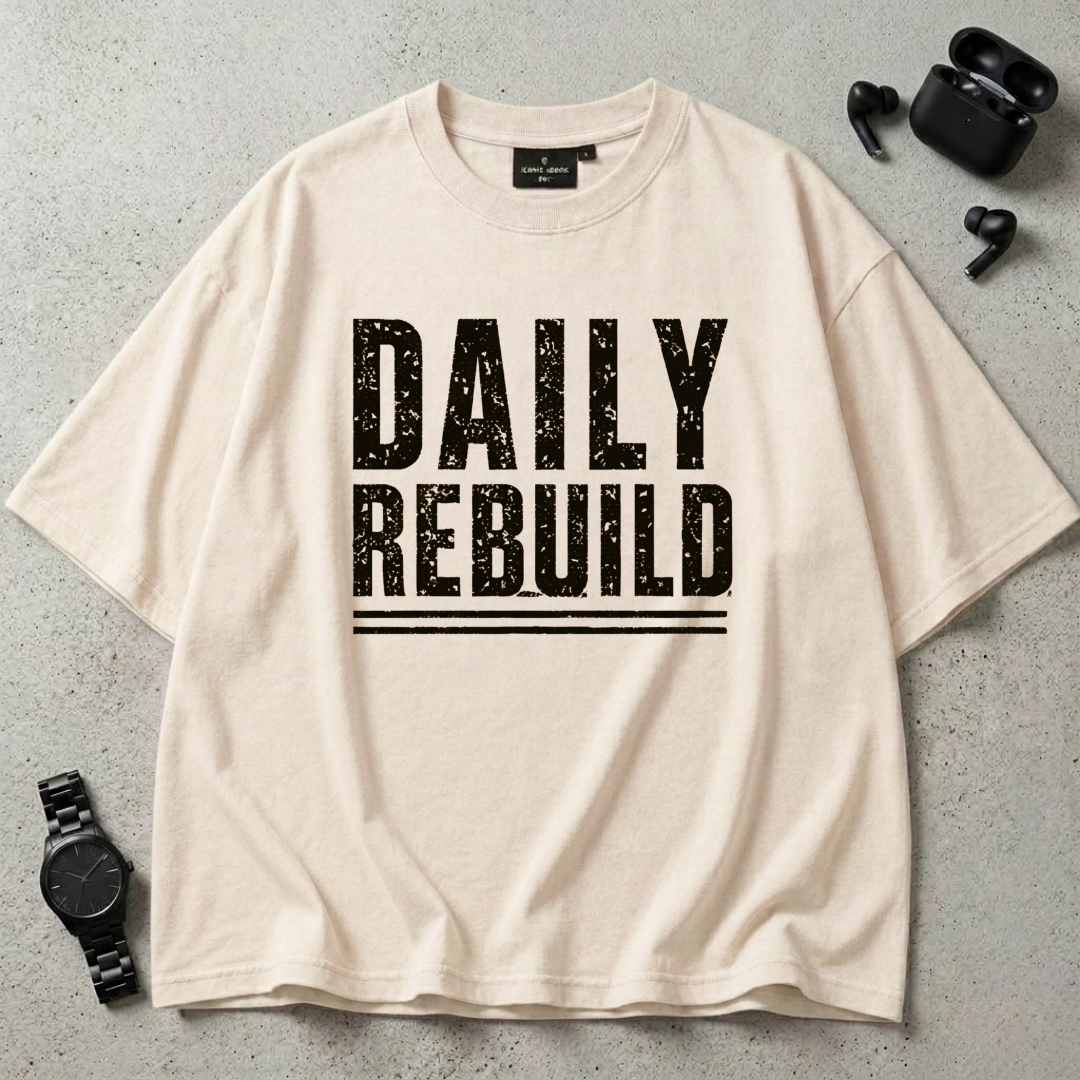 Daily Rebuild Oversized T-Shirt