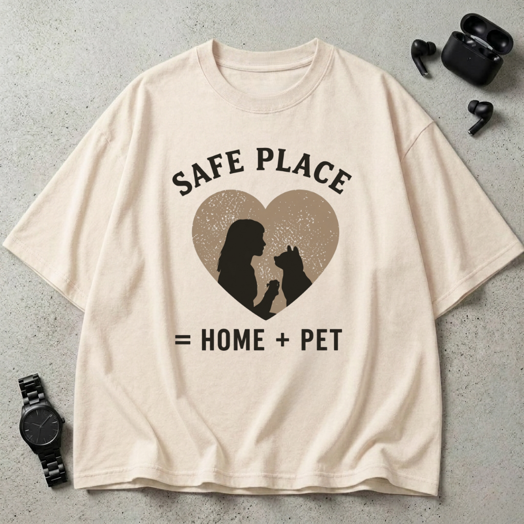 Safe Place Oversized T-Shirt