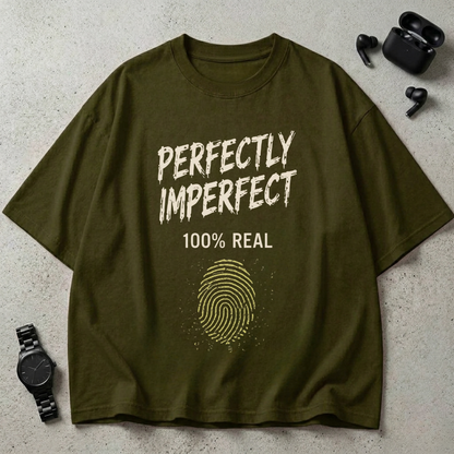 Perfectly Imperfect GSM 240 Oversized T-Shirt
