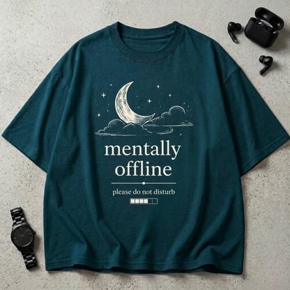 Mentally Offline Oversized T-Shirt