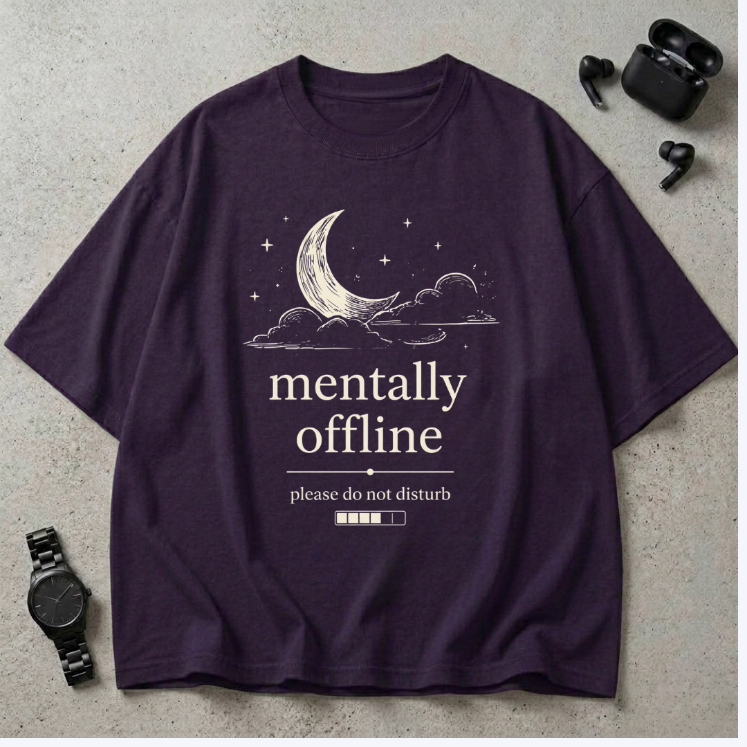 Mentally Offline Oversized T-Shirt