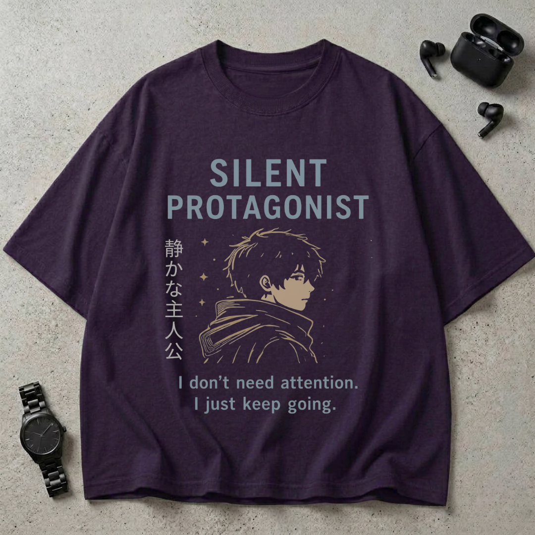 Silent Protagonist Oversized T-Shirt