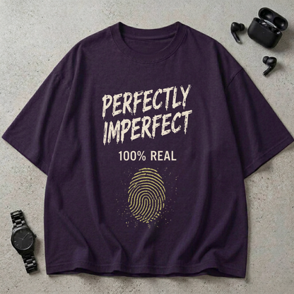 Perfectly Imperfect GSM 240 Oversized T-Shirt