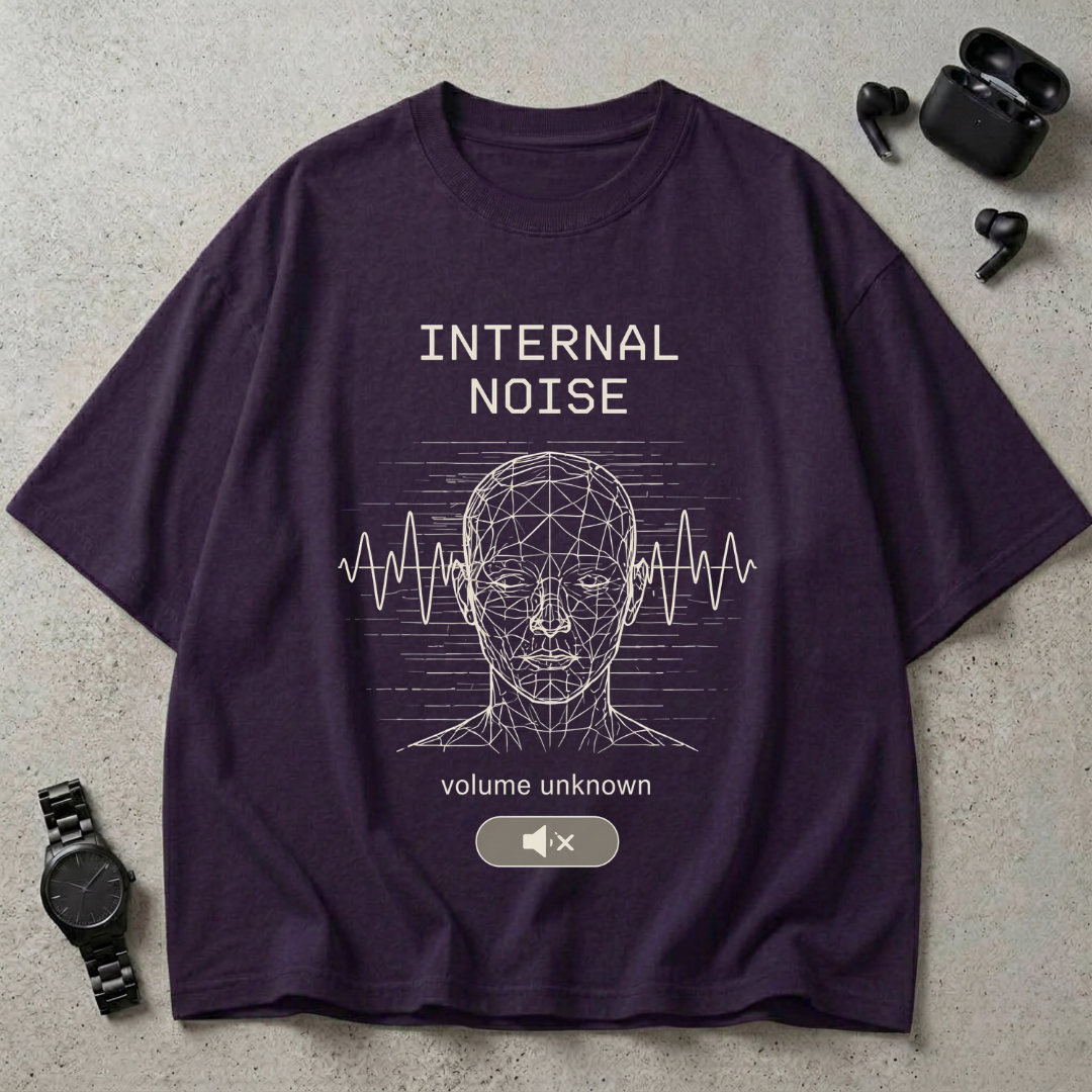 Internal Noise GSM 240 Oversized T-Shirt