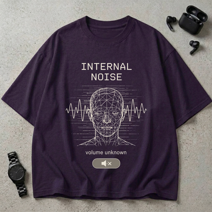 Internal Noise GSM 240 Oversized T-Shirt
