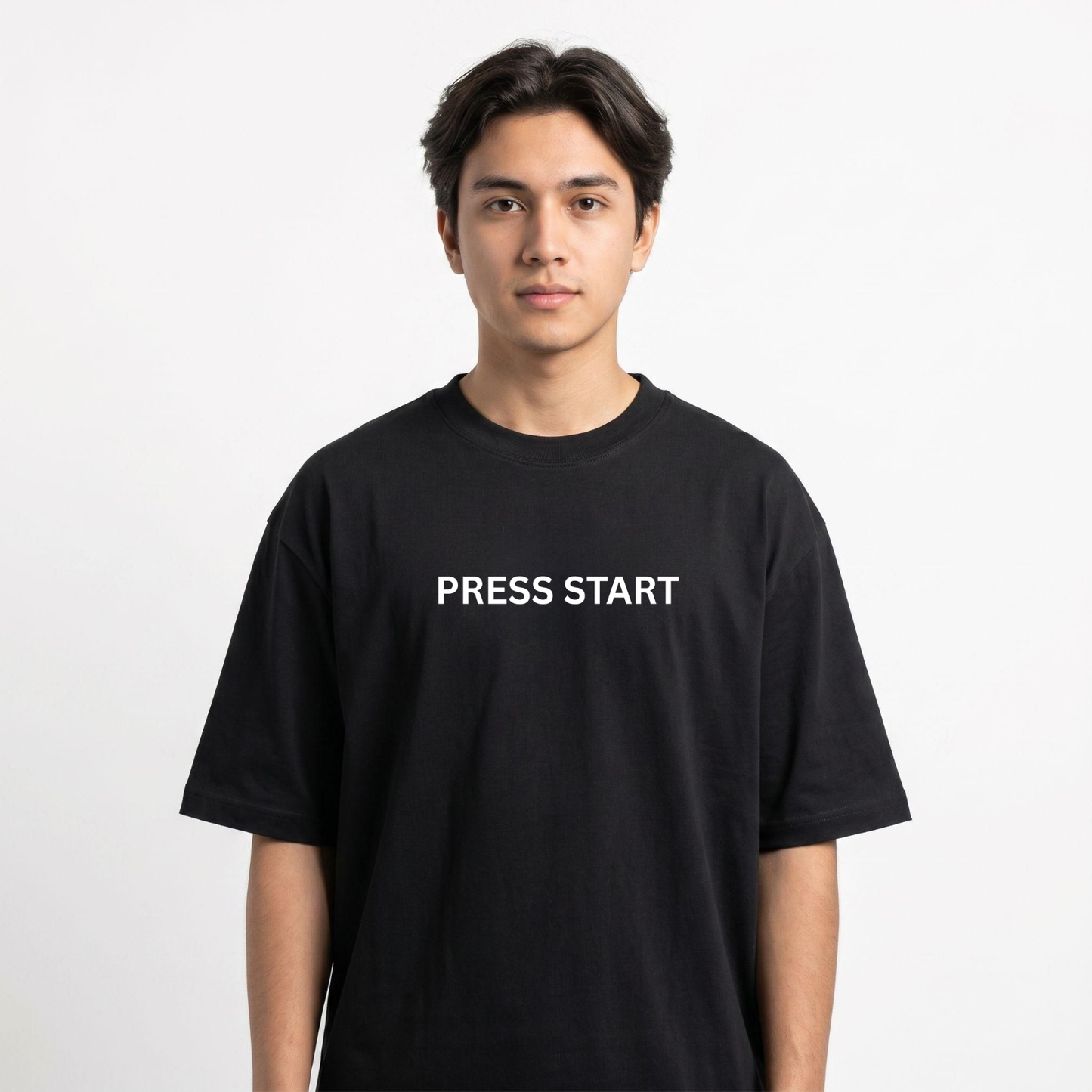 Press Start Retro Reload Unisex Oversized Classic T-Shirt