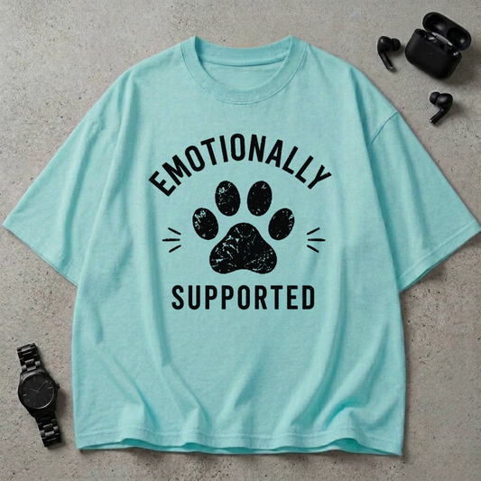 Emotionally Supported Oversized T-Shirt