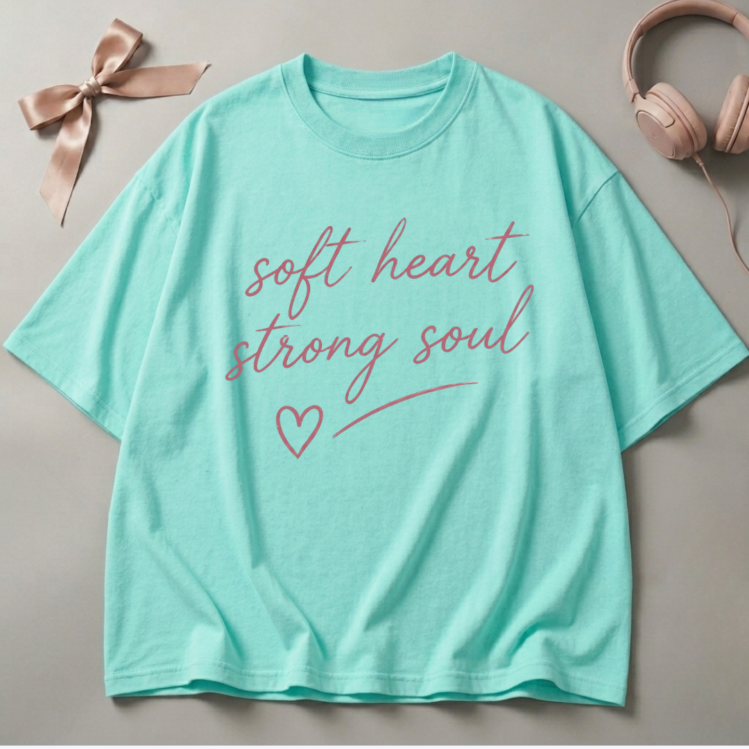 Soft Heart Strong Soul Oversized T-Shirt