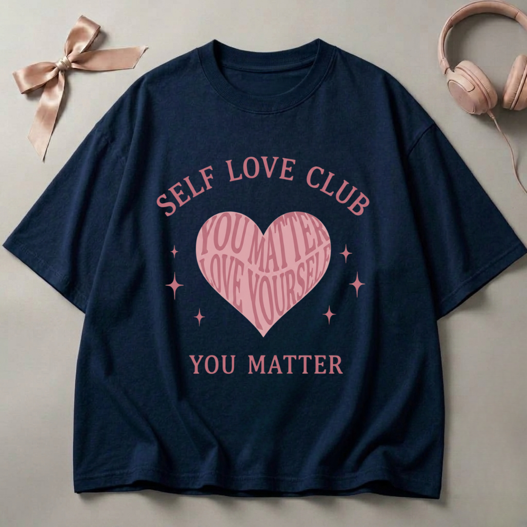 Self Love Club Oversized T-Shirt