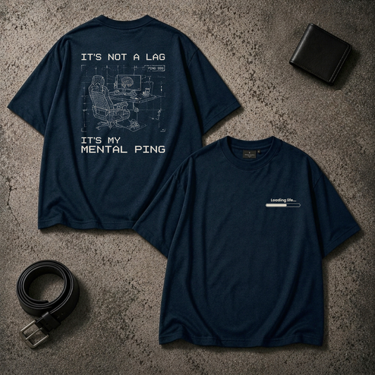 Mental Ping Oversized T-Shirt