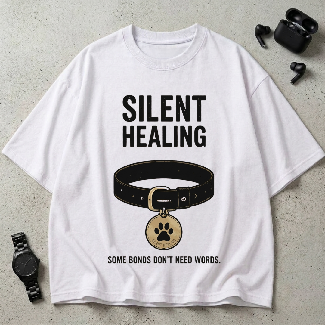 Silent Healing 240 GSM Oversized T-Shirt