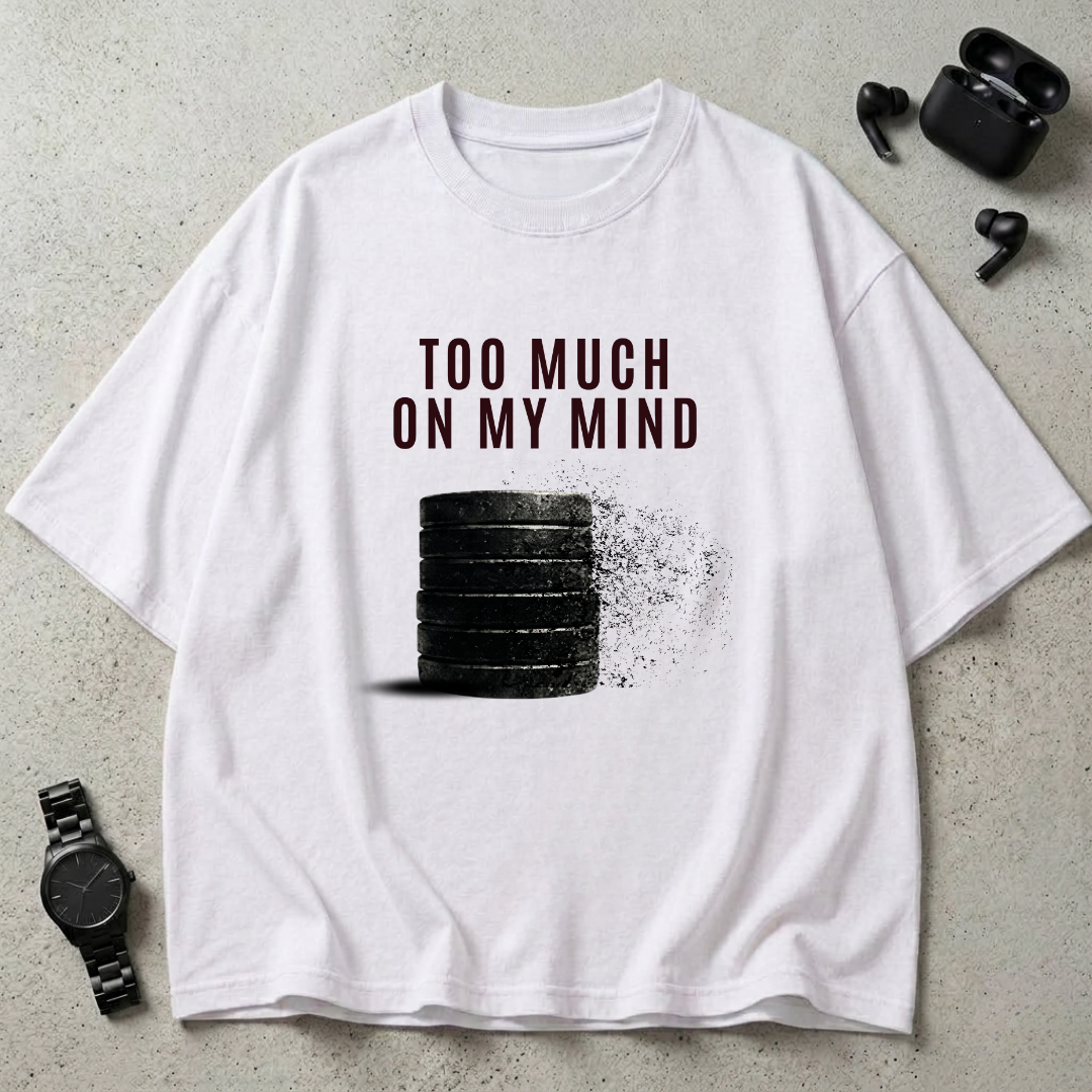 Too Much On My Mind Oversized T-Shirt